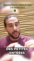 3€ le Burger Gourmet en Algérie 😲🇩🇿