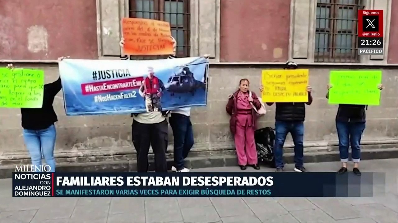 Cuerpos de marinos fallecidos en accidente aéreo en Michoacán son entregados a sus familias