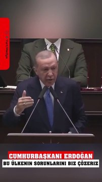 Cumhurbaşkanı Erdoğan: Bu ülkenin sorunlarını biz çözeceğiz. #erdoğan #sondakika #akp