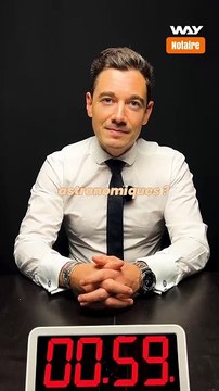 Ils touchent des pourcentages astronomiques ? ⏱️ Romain est notaire, et contrairement à ce qu’on dit, ils ne sont pas tous riches ! Il travaille à Paris depuis plus de 10 ans. Il est venu répondre à tous les clichés sur son métier.