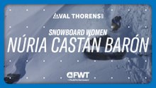 Nuria Castan Baron Snowboard Women Third place Run I 2025 Val Thorens Pro