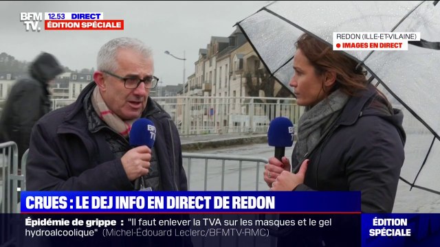 Crues dans l’Ouest: La connexion SNCF entre Rennes et Quimper va être coupée à partir de 15h , annonce le président de Redon Agglomération