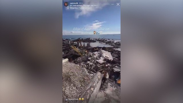 Así quedó la casa de Carlos Vela tras los incendios en Los Ángeles