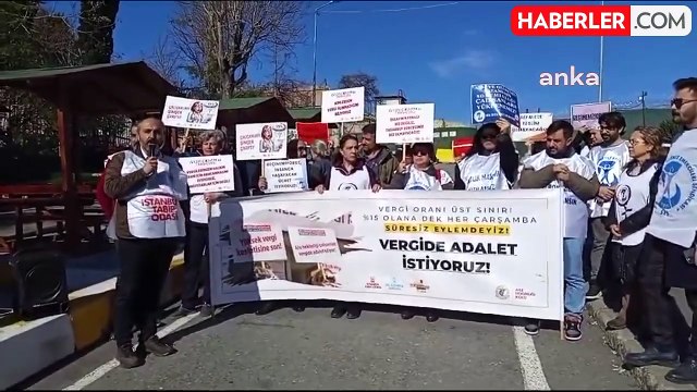 Sağlık Çalışanları, 'Vergide Adalet' Eyleminin 45'inci Haftasında Kartalkaya'daki Yangın Faciasına Dikkat Çekti: Topyekun Adalet İstiyoruz