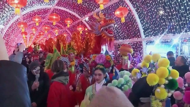 Russia, a Mosca le spettacolari celebrazioni per il Capodanno lunare