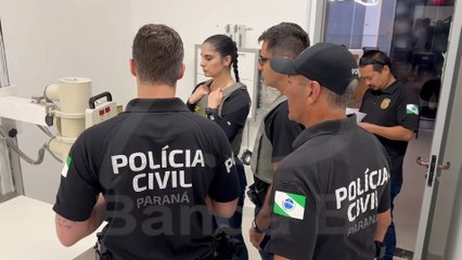 Polícia recupera máquina de Raio-X desviada de hospital em Matinhos