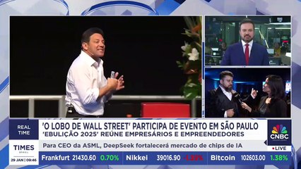 Jordan Belfort, o 'Lobo de Wall Street', é atração do Ebulição 2025 em São Paulo; Rafa Prado detalha