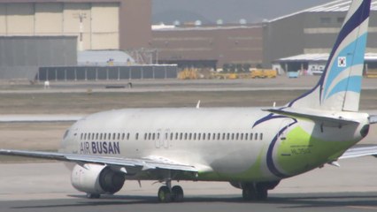 에어부산, 지난달에도 '보조배터리 화재'로 승객 대피 / YTN
