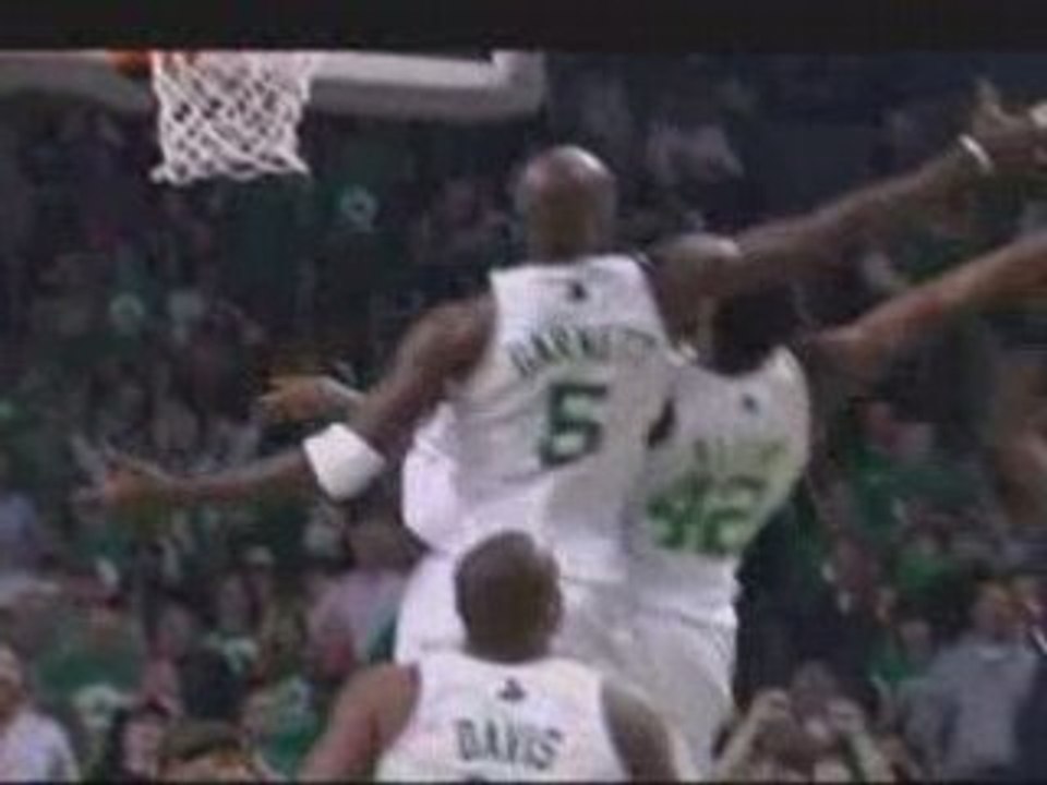 NBA Josh Smith swooped in unsuspected and cleared Rajon