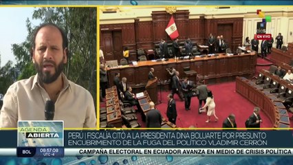 Fiscalía peruana citó a Pdta. Boluarte por presunto encubrimiento
