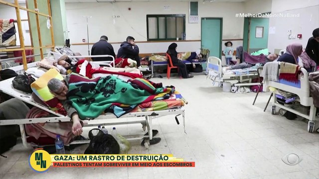 Familiares palestinos se reencontram em Gaza | Melhor da Noite