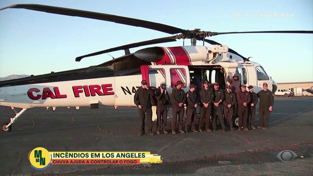 Incêndios em Los Angeles: chuva ajuda a controlar o fogo | Melhor da Noite