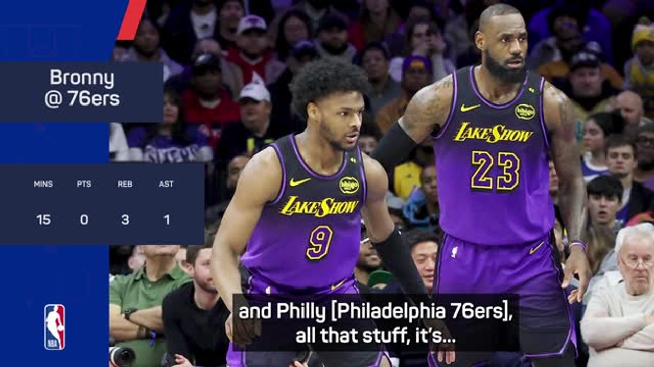 'He didn't play well' - Redick reflects on Bronny James' struggles against 76ers