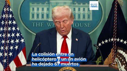 Trump cuestiona el papel del piloto del helicóptero y del control aéreo y culpa a Biden