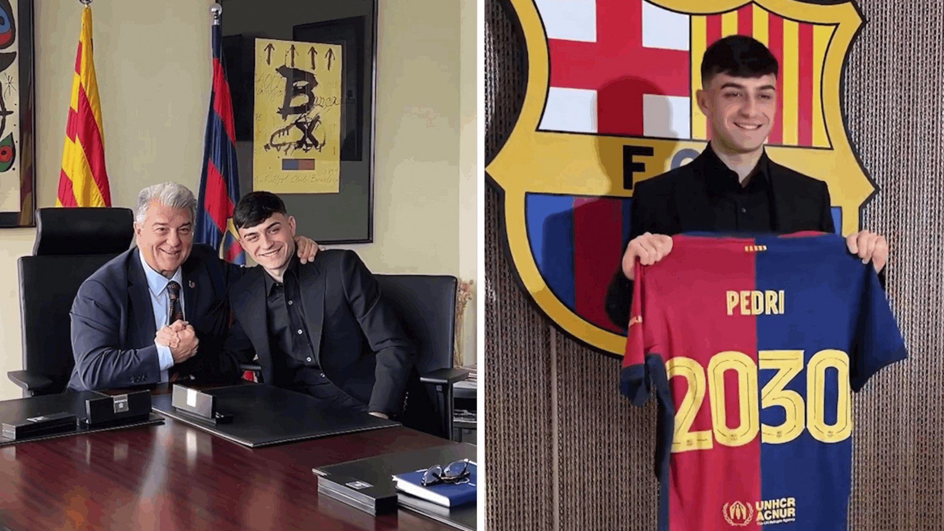 Pedri renueva su contrato con Barcelona hasta 2030