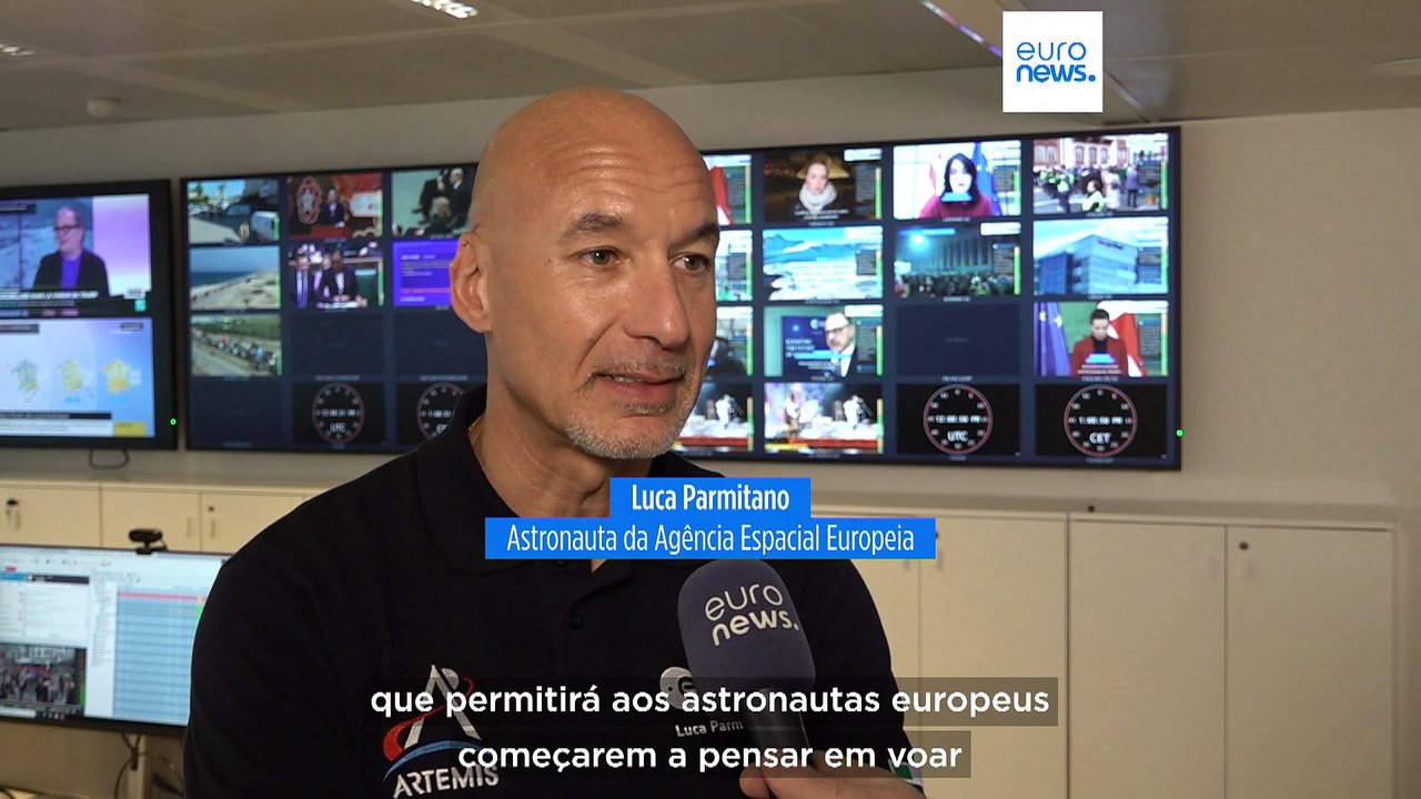 Astronauta-estrela da ESA diz que a Europa ocupa "posição dianteira" na corrida à Lua