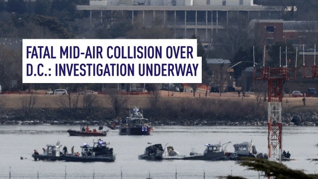 Fatal Mid-Air Collision Over D.C.: Investigation Underway