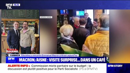 "On pensait à un canular": Le témoignage de Yannick, éducateur, qui a rencontré Emmanuel Macron ce jeudi à Hirson