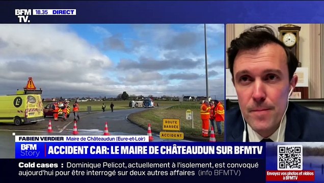 Accident de car en Eure-et-Loir: le maire de Châteaudun évoque une route sinueuse et dangereuse