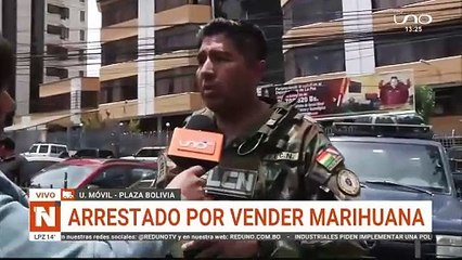 arrestado por vender marihuana