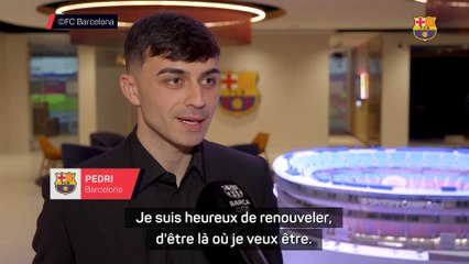 Barcelone - Pedri prolonge jusqu’en 2030 : “Mon rêve depuis que je suis tout petit”