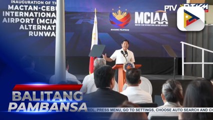 PBBM leads inauguration of alternative runway of Mactan-Cebu Int’l Airport