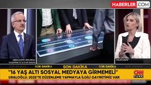 Ulaştırma Bakanı Uraloğlu: 16 yaş altı sosyal medyaya girmesin istiyoruz