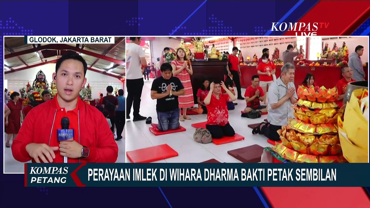 Meriahnya Perayaan Imlek di Wihara Dharma Bakti Petak Sembilan dan Wihara Maitreya Sumut