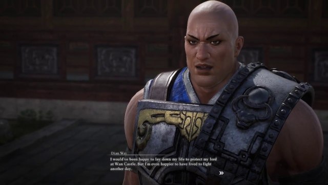 dian wei bonds DYNASTY WARRIORS: ORIGINS