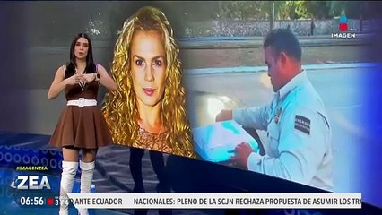 Niurka exhibe a policía de Mérida, Yucatán, que la multó por no usar cinturón de seguridad