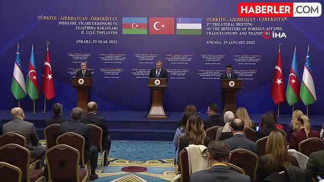Bakan Fidan: Asya ile Avrupa kıtaları arasında en güvenilir en hızlı ekonomik güzergah Orta Asya, Hazar Denizi, Güney Kafkasya ve Türkiye'dir