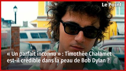 « Un parfait inconnu » : Timothée Chalamet est-il crédible dans la peau de Bob Dylan ?