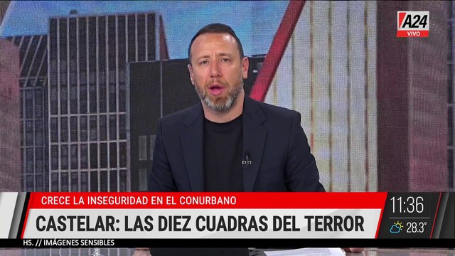 🚨 CRECE LA INSEGURIDAD EN EL CONURBANO: RAID DELICTIVO EN CASTELAR A PLENA LUZ DEL DÍA