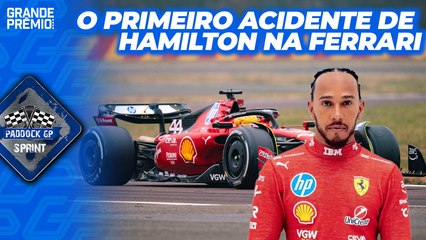 HAMILTON BATE EM TESTE DA FERRARI + HONDA EM APUROS PARA 2026? | PADDOCK SPRINT