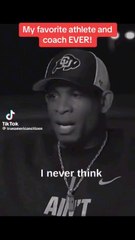 Deion Sanders "My winning is not based on games but my winning is based on life