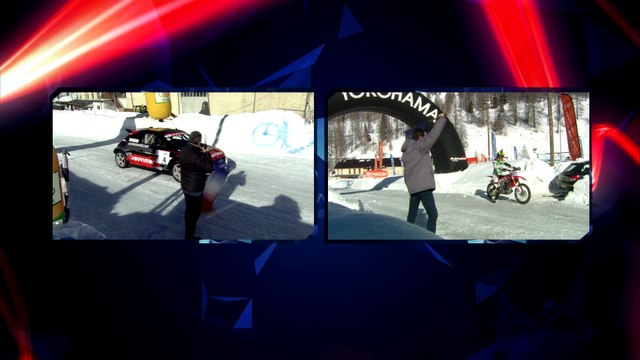 2018 - duel auto moto à Isola 2000