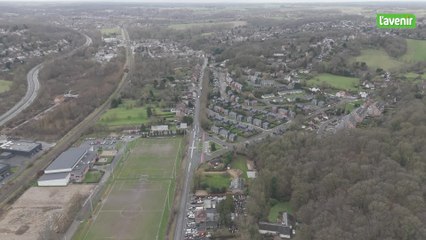 Le Brabant wallon vu du ciel : 81 nouveaux logements au Bois de la Héronnière