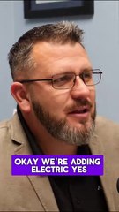 It’s always a great feeling when you capitalize on a goal. We are now offering #electric! 🥹