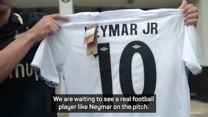 Santos fans in dreamland as Neymar returns