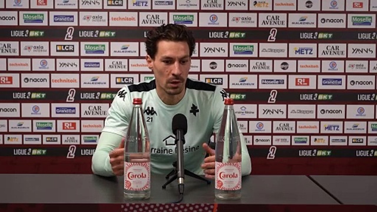 Bastia - Metz, la conférence de Benjamin Stambouli