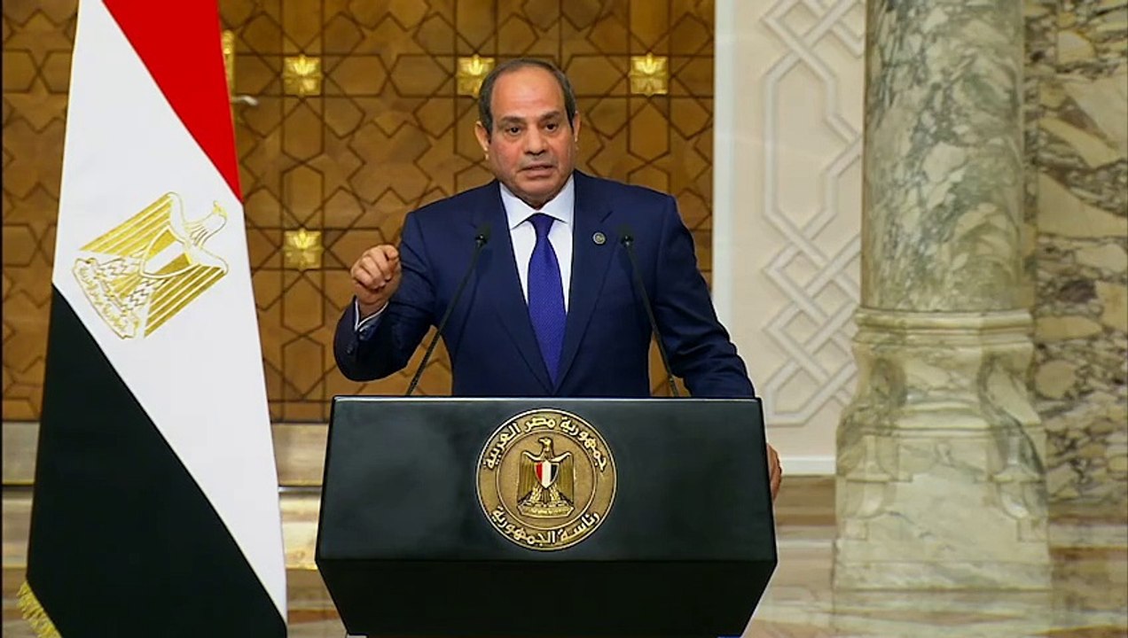 مؤتمر الرئيس السيسي