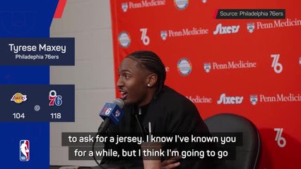 LeBron like a 'big brother' to Maxey