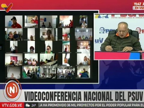Vicepdte. PSUV. Diosdado Cabello : Más de 47 mil comunidades se suman a las asambleas de base del PSUV