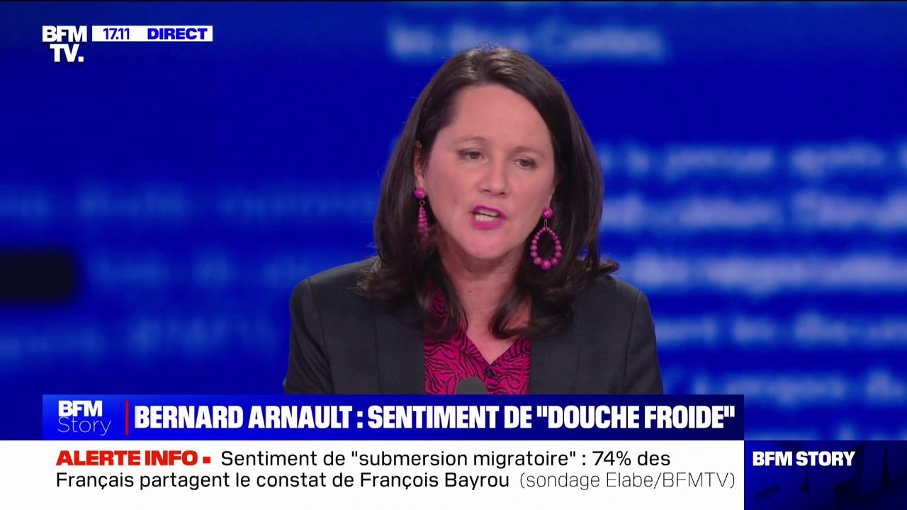 Propos de François Bayrou sur l'immigration: "Si j'étais députée, je voterais la censure", assure Johanna Rolland (maire PS de Nantes)