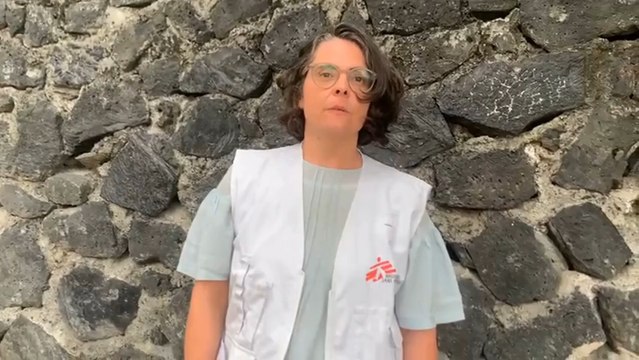 Natalia Torrent, responsable de operaciones de MSF en Kivu Norte