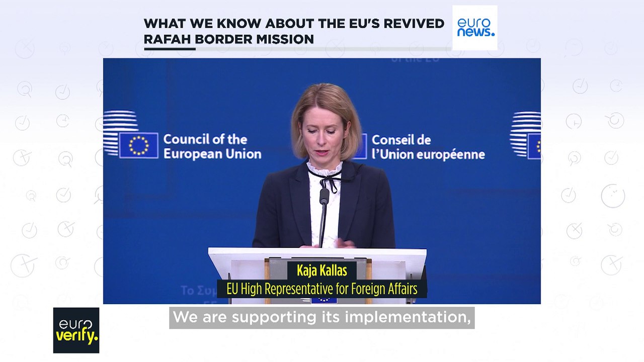 What we know about the EU’s revived Rafah border mission