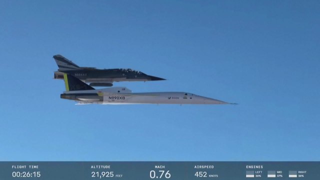 초음속 여객기 시대 부활 시동...첫 민간 개발 시험비행 성공 / YTN