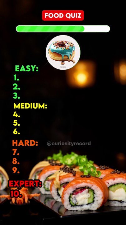 Can You Guess these 10 Food From their Picture?
