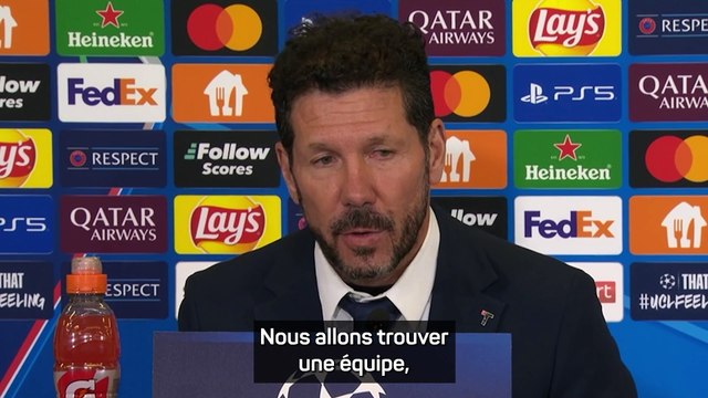 Simeone annonce un match très important face à Salzbourg
