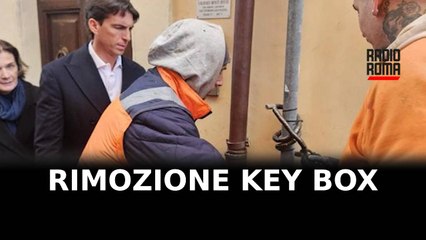 Rimozione key box a Roma, al via blitz nel Rione Monti